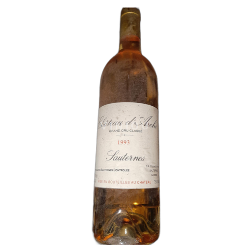 Bordeaux Sauternes Château d'Arche 1993