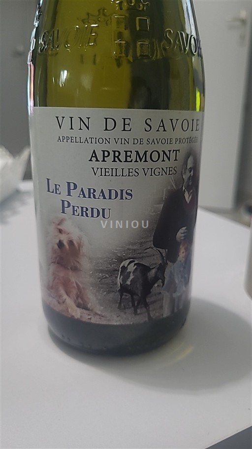 Savoie och Bugey Apremont Le Paradis Perdu Icke årgångsbetecknad