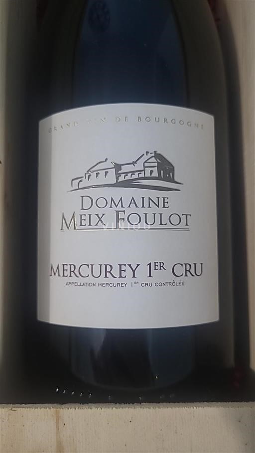 Burgundsko Mercurey Premier Cru Domaine Meix Foulot Neročník