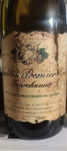 Burgundsko Chablis Premier Cru Domaine Chantemerle Fourchaume 2020