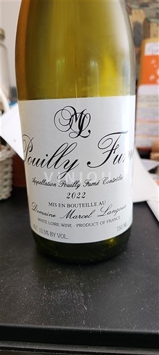 Loiretal Pouilly Fumé Domaine Marcel Langoux 2022