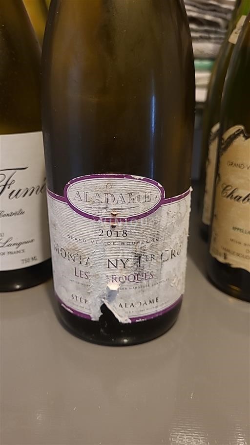 Borgoña Montagny Premier Cru Aladame Les Montées de la Croix 2018