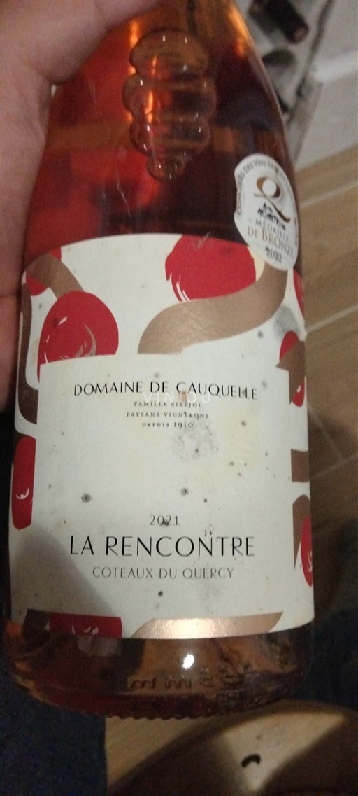 Sud-Ovest Coteaux del Quercy Domaine Cauquelle La Rencontre 2021