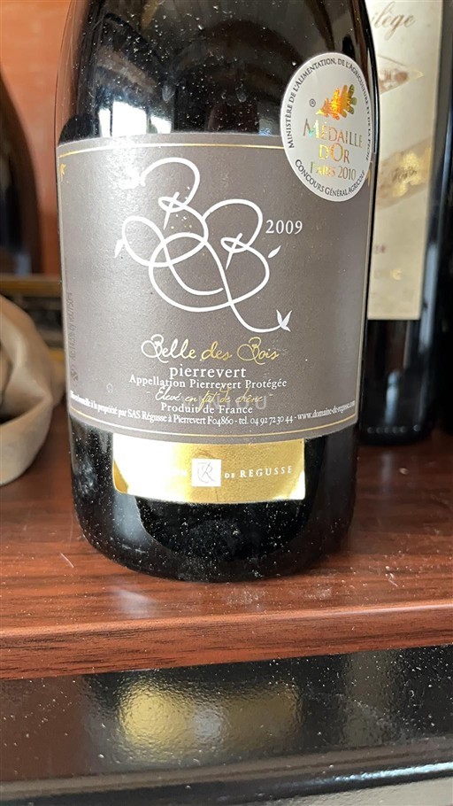 Rhônetal Pierrevert Domaine Régusse Belle des Bois 2009