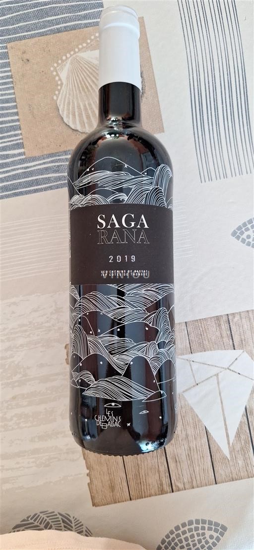 Languedoc ja Roussillon Côtes de Thongue Les Chemins de Bassac Saga Rana 2019