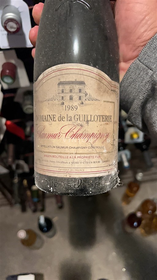 Loire Valley Saumur-Champigny Domaine La Guilloterie 1989