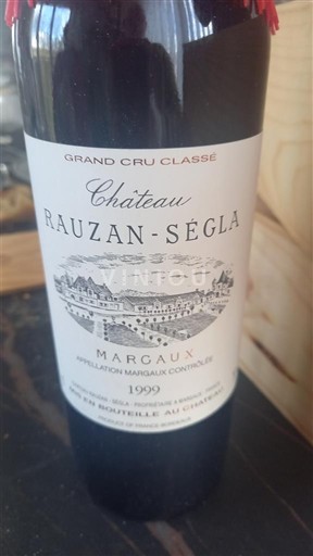Burdeos Margaux Grand Cru Château Rauzan-Ségla 1999