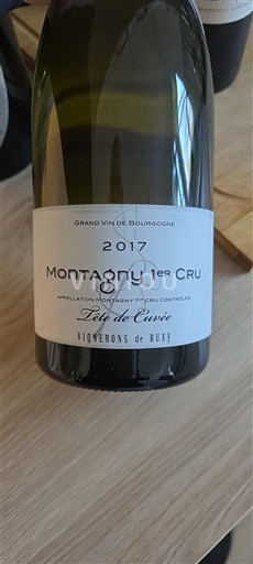 Бургундія Монтаньї Premier Cru Vignerons de Buxy Tête de 2017