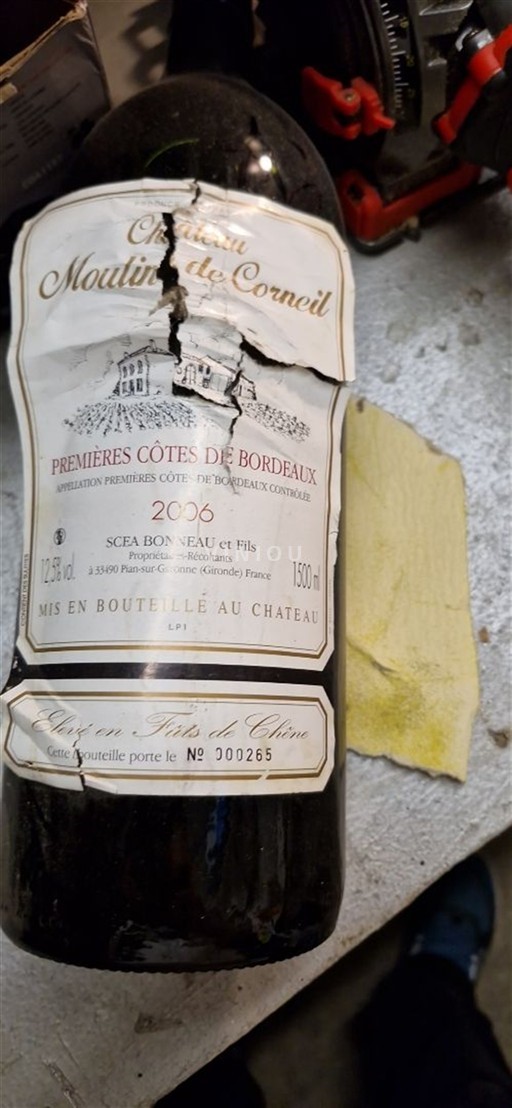 Bordeaux Premières-Côtes-de-Bordeaux Château Moulin de Corneil 2006