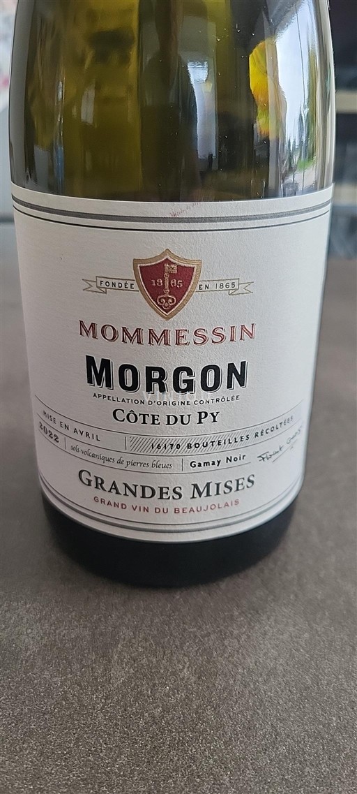 Beaujolais Morgon Mommessin Grandes Mises 2022