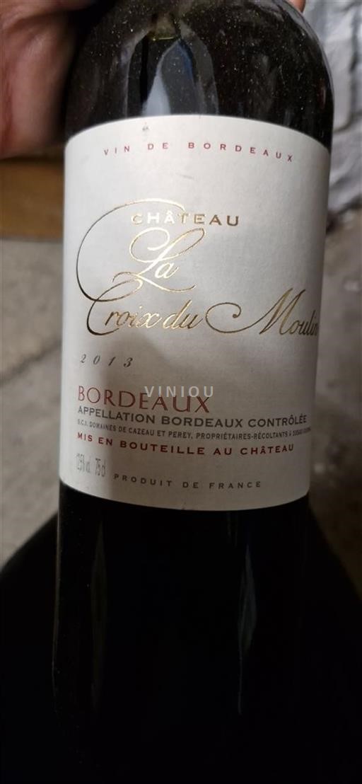 Bordeaux Château La Croix du Moulin 2013
