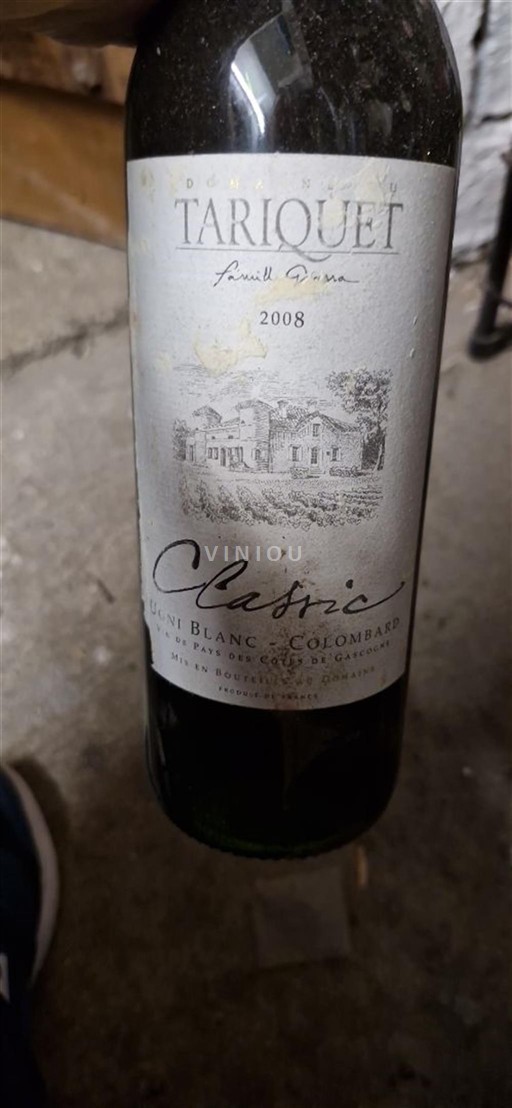 Sydväst Côtes de Gascogne Domaine Tariquet Classic 2008