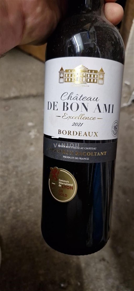 Bordeaux Château Bon Ami Excellence 2021