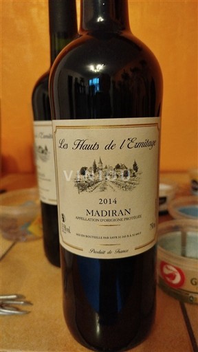 Sud-Ovest Madiran Les Hauts de l'Ermitage 2014