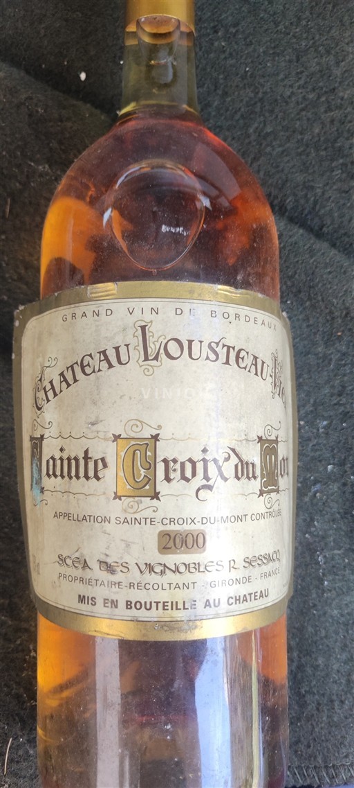 Bordeaux Sainte-Croix-Du-Mont Château Lousteau Vieil 2000