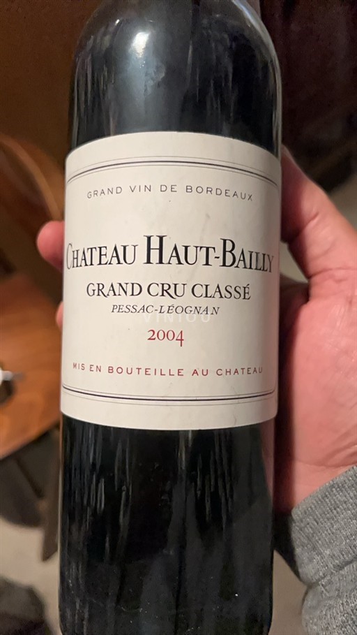 Burdeos Pessac-Léognan Château Haut-Bailly Grand Cru Classé 2004