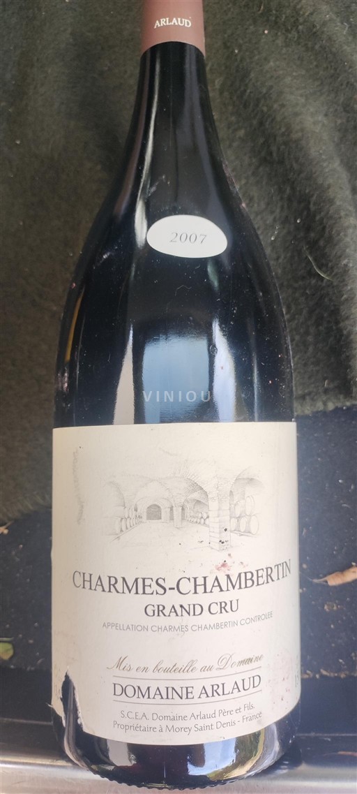Burgund Charmes-Chambertin Grand Cru Domaine Arlaud 2007