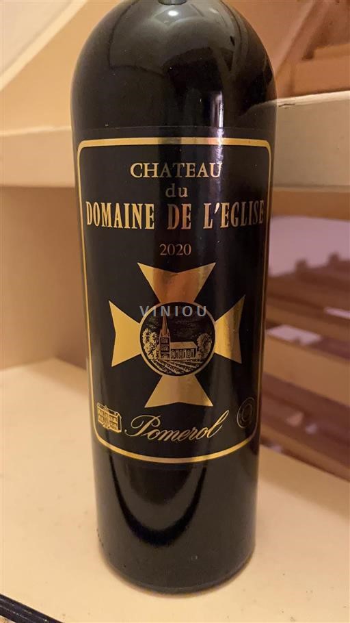 Bordeaux Pomerol Domaine De L'Église 2020