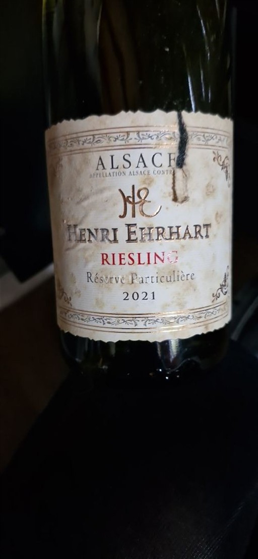 Alsace Grand Cru Henri Ehrhart Réserve Particulière 2021