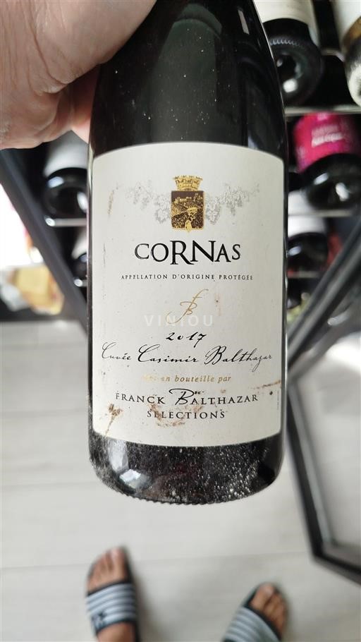 Rhônevallei Cornas Franck Balthazar Casimir Balthazar 2017