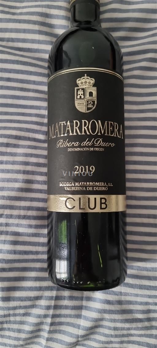 Castilien og León Ribera del Duero Bodega Matarromera Club 2019