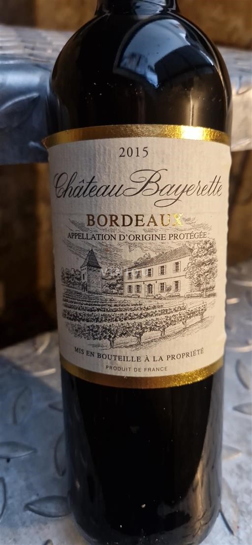 Bordeaux Château Bayerette 2015
