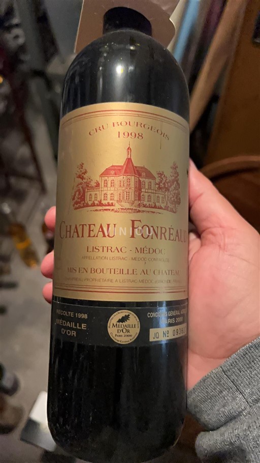 Bordeaux Listrac-Médoc Château Fonréaud Cru Bourgeois 1998