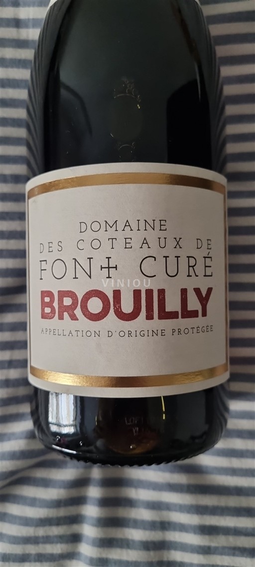 Beaujolais Brouilly Domaine Des Coteaux de Font Curet 2021