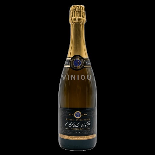 Vin Effervescent Blanc brut la Perle du Lac Domaine Jacqueline Non millésimé France Savoie et Bugey Vin de France bio blanc_de_blancs