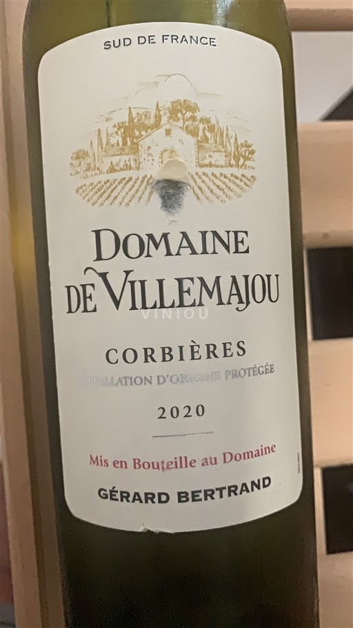 Languedoc Corbières Domaine Villemajou 2020