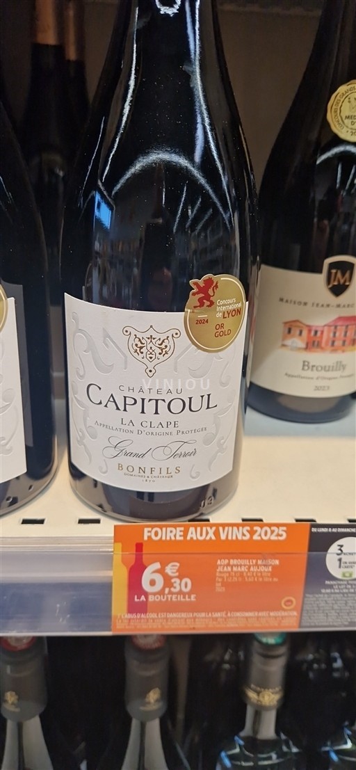Languedoc La Clape Château Capitoul Grand Terroir Niet-geïntegreerd