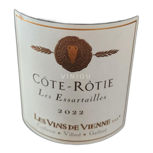Thung lũng Rhône Côte-rôtie Les Vins de Vienne Les Essartailles 2022