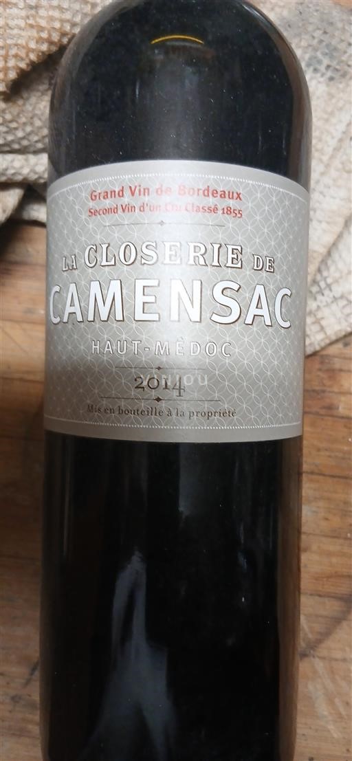 Burdeos Haut-Médoc Grand Cru Camensac La Closerie de Camensac 2014