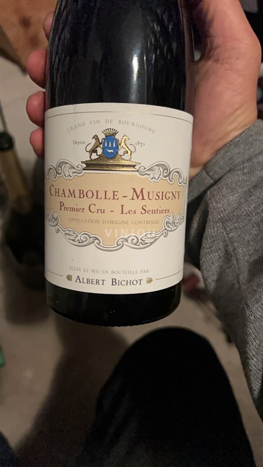 Burgund Chambolle-Musigny Premier Cru Albert Bichot Les Sentiers 2011