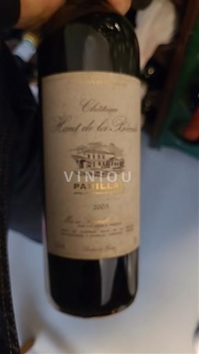 Bordeaux Pauillac Château Haut de la Bécade 2005