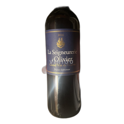 Bordeaux Pessac-Léognan La Seigneurie d'Olivier 2016