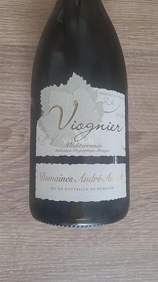 Provence, Ala-Rhônen laakso, Korsika Méditerranée Domaine S André Aubert Viognier 2024