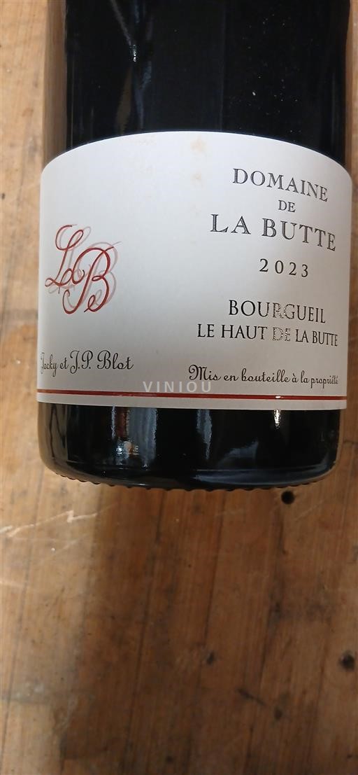 Loiren laakso Bourgueil Domaine La Butte Le Haut de la Butte 2023