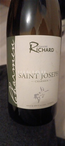 Rhônedalen Saint-Joseph Domaine Richard Charmen 2022