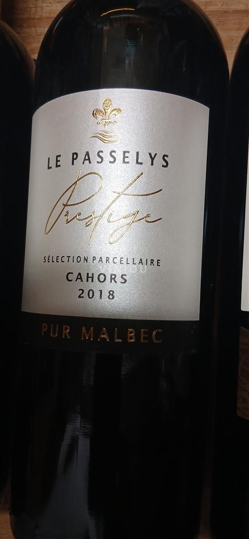 Sud-Ovest Cahors Le Passelys Prestige 2018