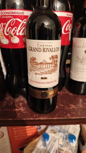 Bordeaux Saint-Émilion Grand Cru Grand Cru Château Grand Rivallon 2020