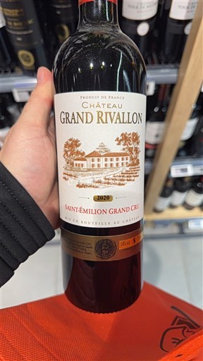 Bordo Сент-Емилион Гранд Кру Grand Cru Château Grand Rivallon 2020