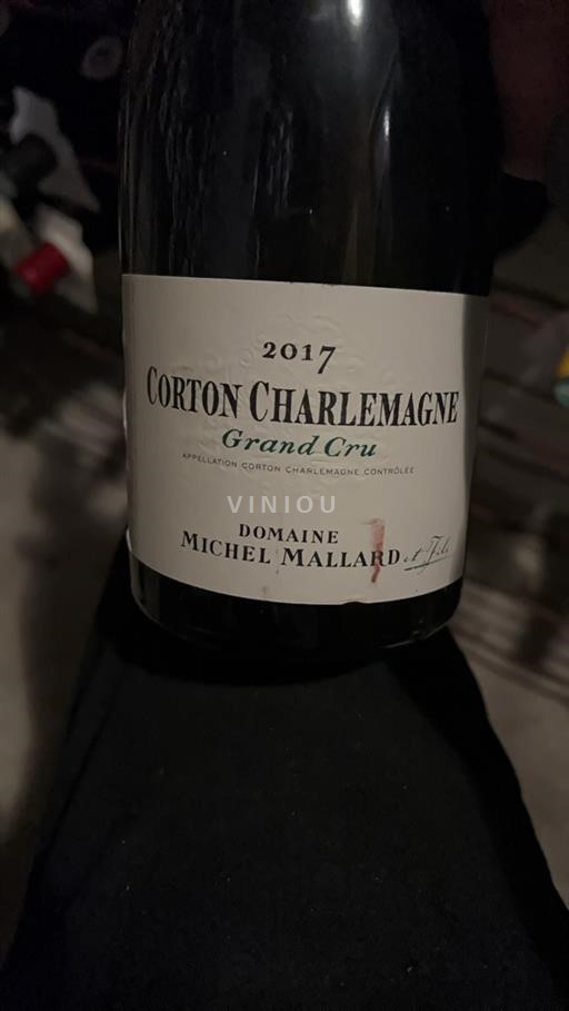 Burgund Corton-Charlemagne Grand Cru Domaine Michel Mallard 2017