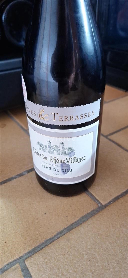 Rona dolina Côtes-du-Rhône-Villages Rives & Terrasses Plan de Dieu 2023