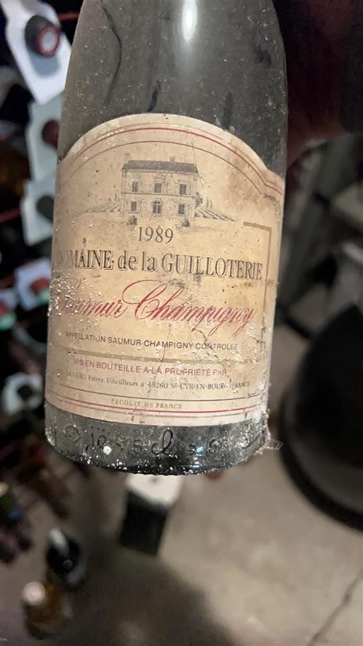 Loire Valley Saumur-Champigny Domaine La Guilloterie 1989