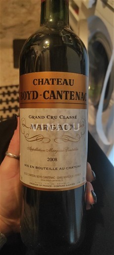 Bordeaux Margaux Grand Cru Château Boyd-Cantenac 2008