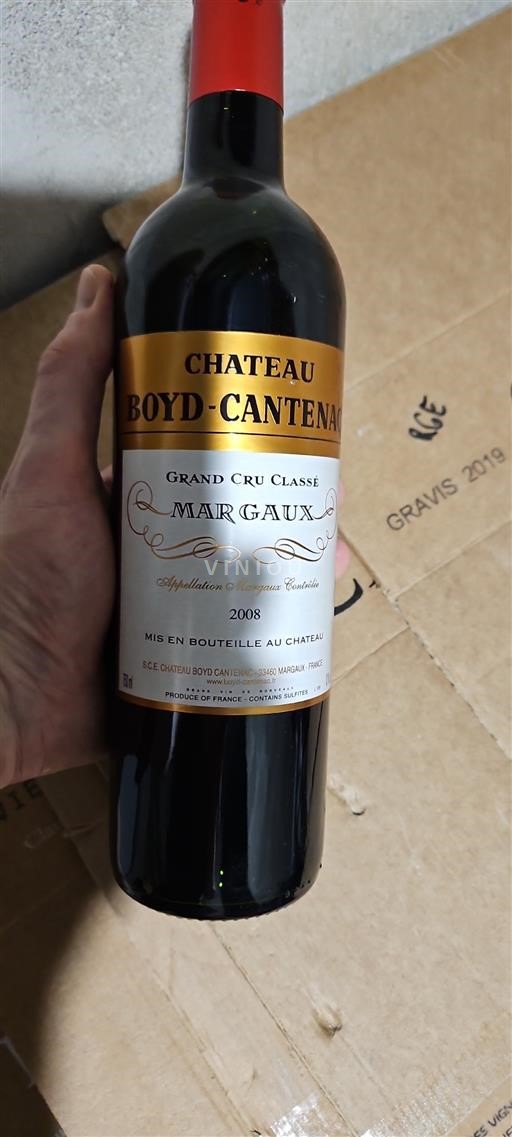 Bordeaux Margaux Grand Cru Château Boyd-Cantenac 2008