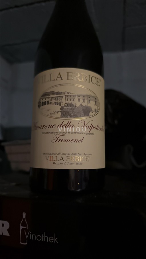 Véneto Amarone della Valpolicella Villa Erbice Tremenel Sin añada