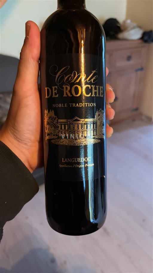 Vin Rouge sec Noble Tradition Comte de Roche Non millésimé France Languedoc AOC