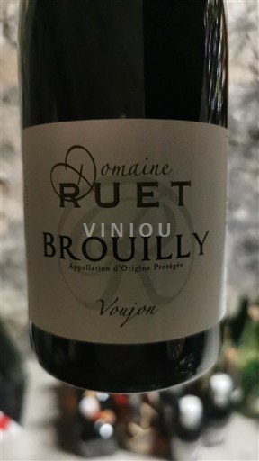 Beaujolais Brouilly Domaine Ruet Voujon Ikke årgangsbestemt